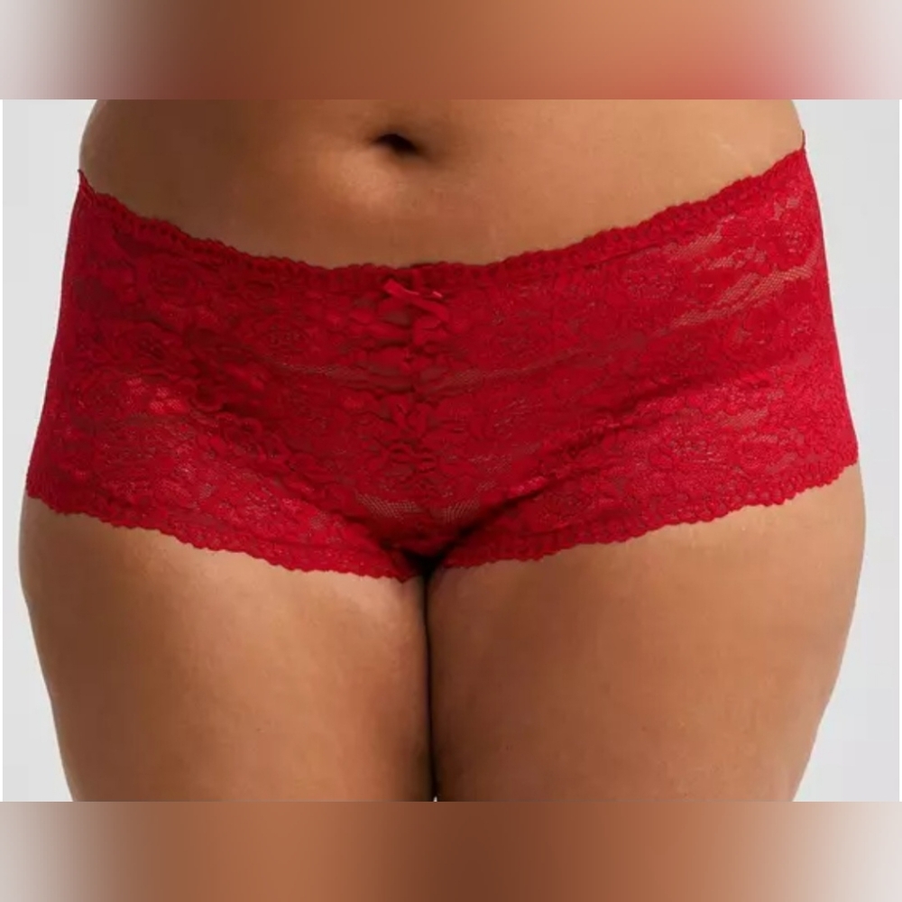 Simply Lace Mid-Rise Cheeky Panty From Torrid